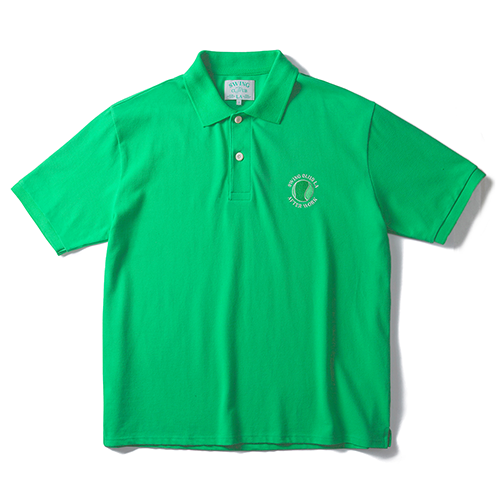 암피스트 Signature Overiszed Polo shirts Green