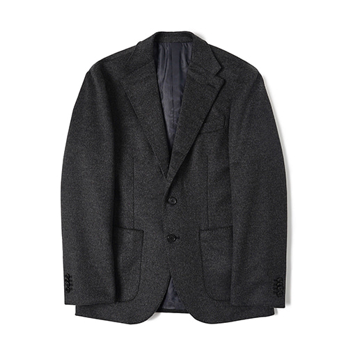반츠 WMM 18oz Wool 2B Single Jacket - Grey