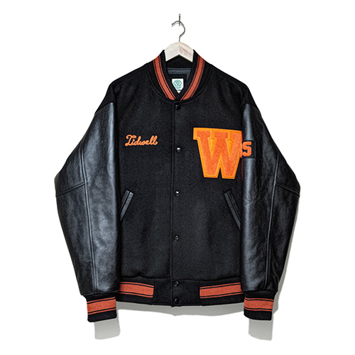 암피스트 W-Tigers FB Classic Varsity Jacket Black