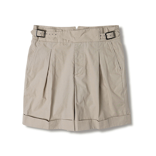 반츠 BTB Cotton Weather Cloth Gurkha Shorts - Beige