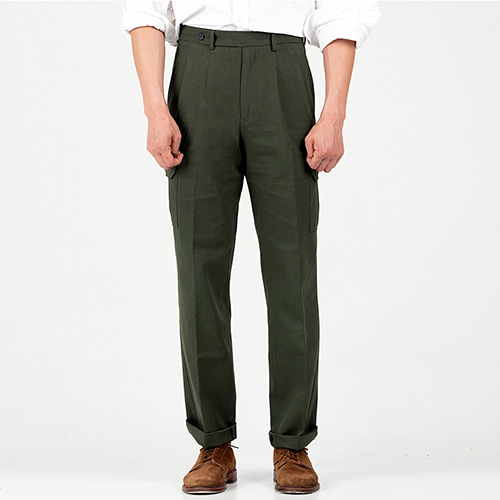 메버릭 HBT cargo pants (PN_01) - Olive