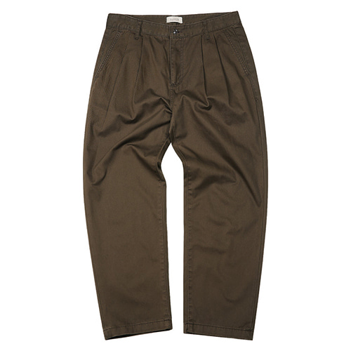 솔티 Tura Cotton Washed Pants (Brown)