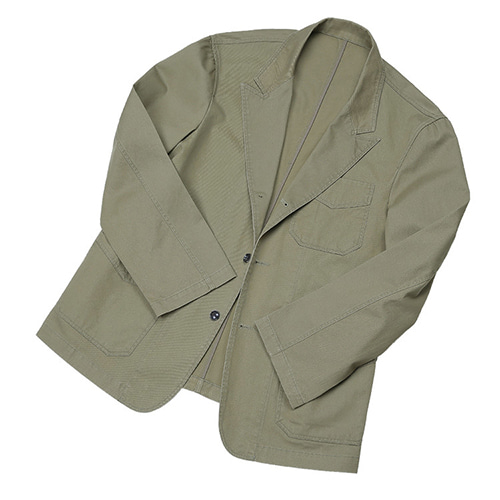 솔티 Tura Cotton Washed Jacket (Light Khaki)