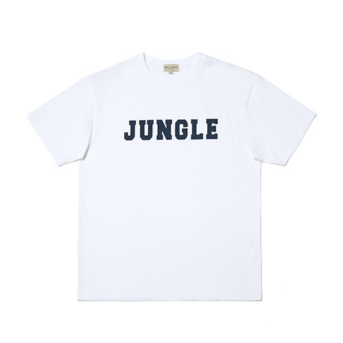 맨인정글 [MIJ] 정글 크루넥 티셔츠 화이트