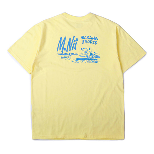 엠니 21SS Retro Logo T-Shirts 옐로우